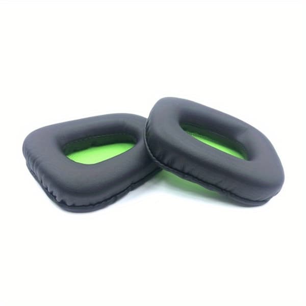 1 par sorte grønne net ørepuder til Razer Electra V2 Thunder Tooth Whale