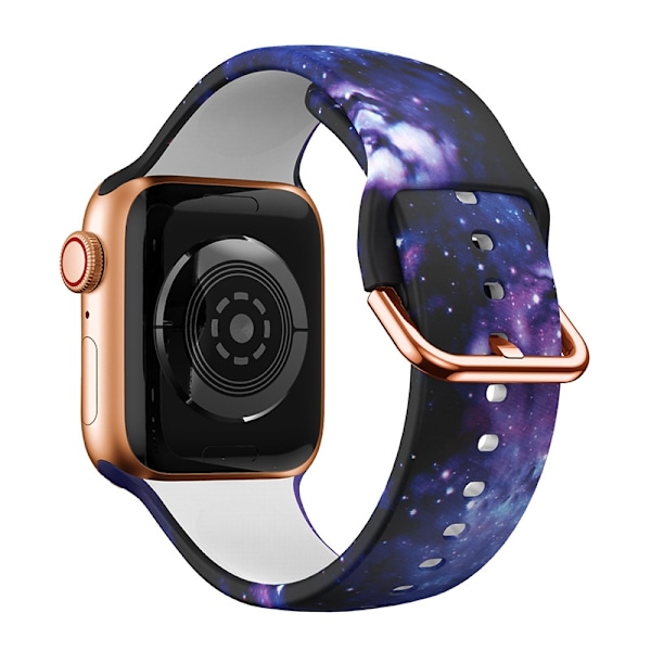 Klockarmband för Apple Watch iWatch 38/40/41mm Stjärnklar Himmel
