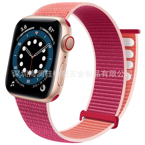 Urrem til Apple Watch iWatch 38/40/41/series10-42 Granatæble