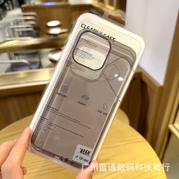 Cover til iPhone 17PROMAX Translucent Grå