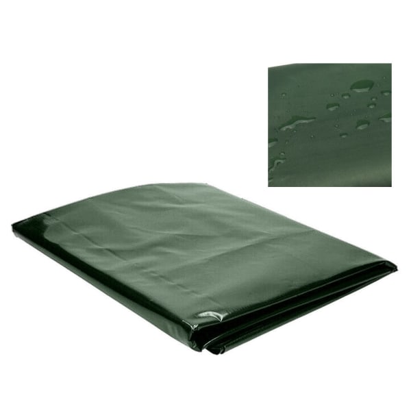 1000 Liter IBC Vandtank Cover Sølv Sort Grå Grøn Udendørs Havemøbler Vandtæt solafskærmning black