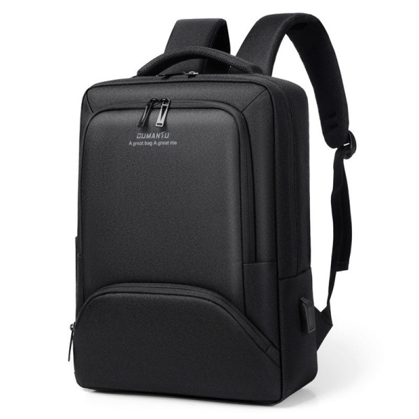 Rygsæk Computer Mænd Skole College Student Vandtæt Rygsæk Briefcase skuldertaske 2105-1 black backpack