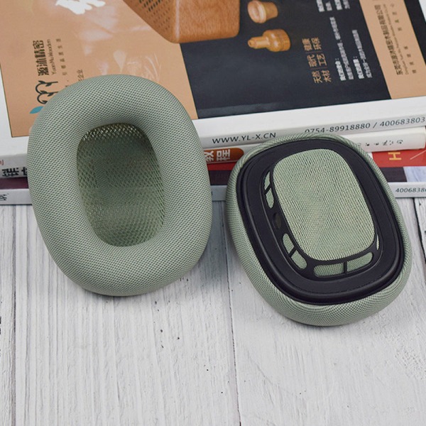 Erstatningspute for ørepute for AirPods Max Head Wear-skumdeksel Green