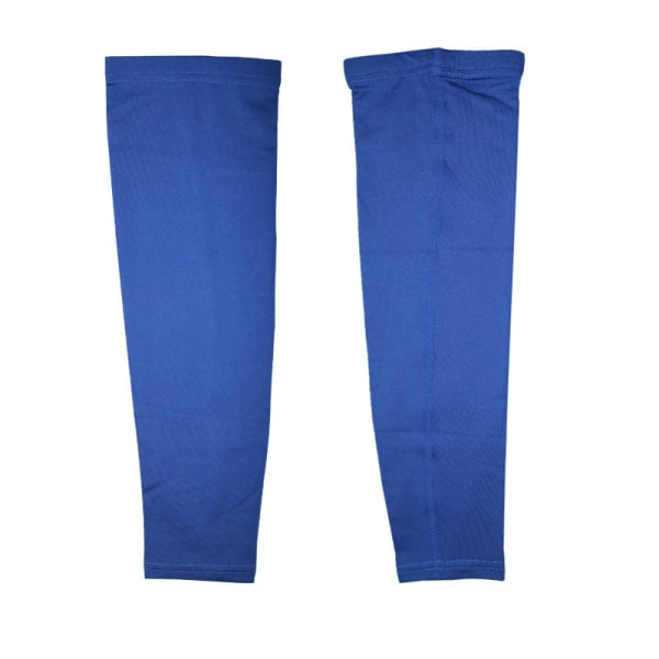 Sikkerhedsknæbeskyttere Sportsbeskyttelsesudstyr Tyndt udendørs lange leggings Elastiske knæbeskyttere åndbare skridsikre leggings Pattern blue M