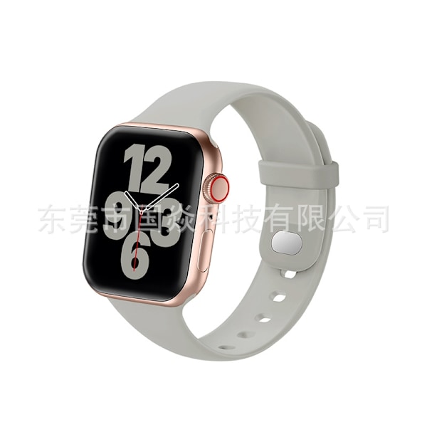 Klockarmband för Apple Watch iWatch 42/44/45 rock ash