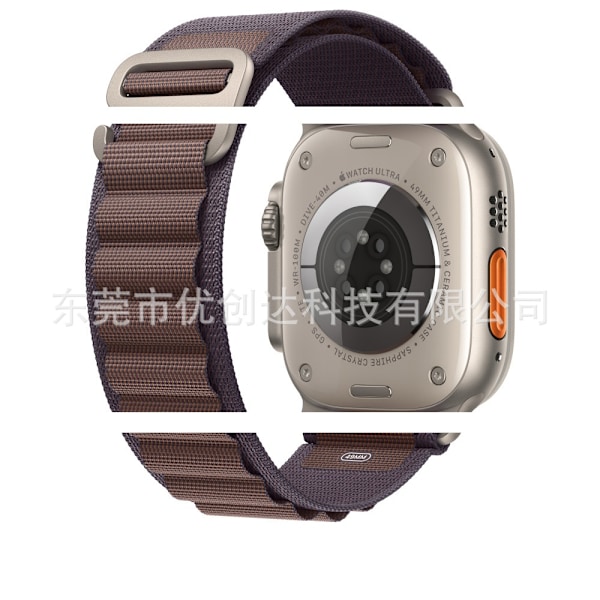 Klockarmband för Apple Watch iWatch Metallhuvud 38/40/41mm Indigo