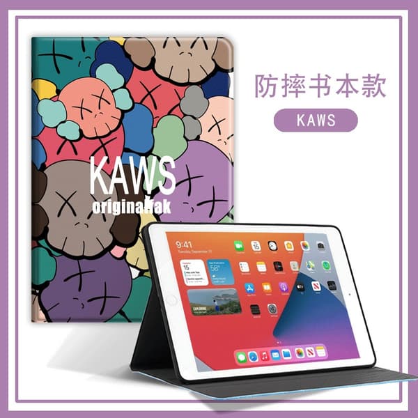 Stilfuldt etui til iPad Pro 2024 11\" KAWS