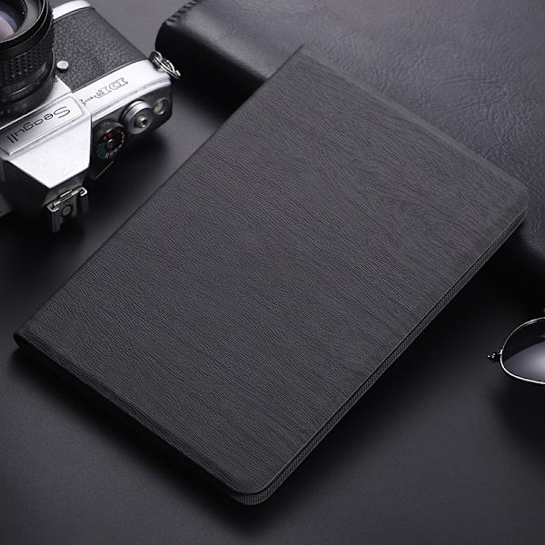 Etui for iPad mini6 8.3\"/mini7 trestruktur grått flip-tablettskinn
