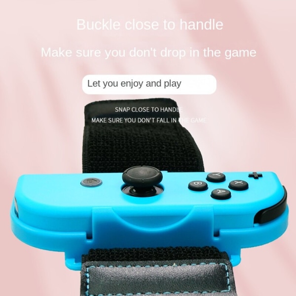 Til Switch Håndledsrem Switch Dancing Armbånd NS Joy-Con Dance Full Open Jet Red and Blue