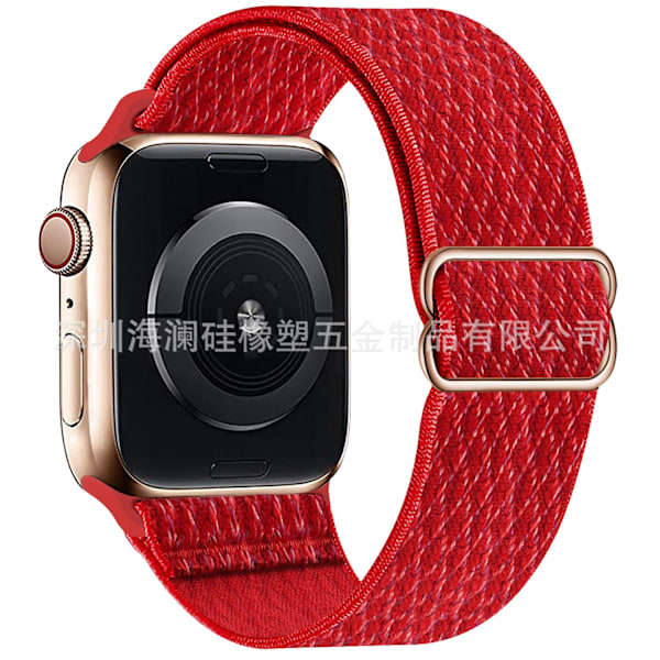 Klockarmband för Apple Watch iWatch 38/40/41/series10-42 Röd