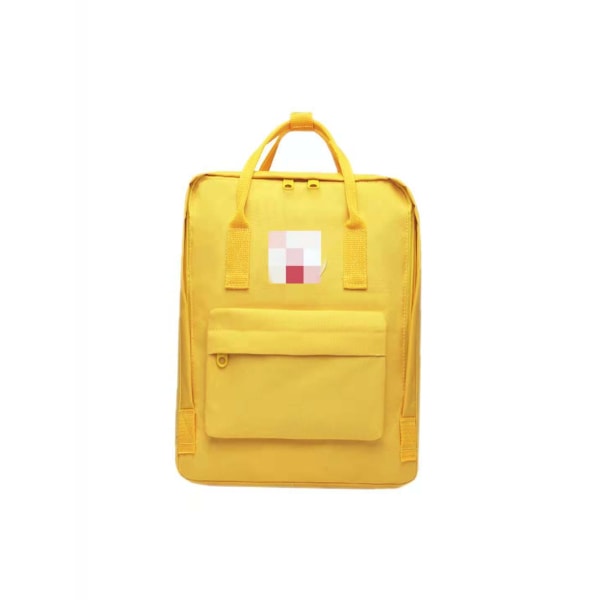 Dam ryggsäck axelväska skolväska Arctic Outdoor Waterproof Canvas Fox Yellow 38*27*13cm