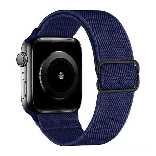 Klockarmband för Apple Watch iWatch 42/44/45/49mm Universal Midnattsblå