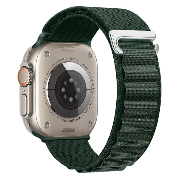 Klockarmband för Apple Watch iWatch 38/40/41/42mm universal stjärnljusgrön