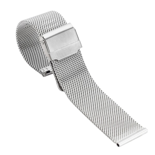 Klokkereim for Apple Watch iWatch 38/40/41 Dame Dobbel Forsikring Sølv