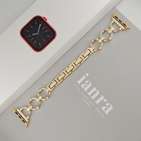 Klockarmband för Apple Watch iWatch 38/40/41MM Guld