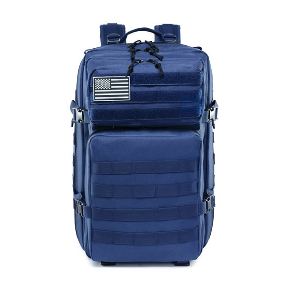 Kvinner jente ryggsekk skulderveske skolesekk Outdoor Sports Gym Bag Camouflage Tactical s Oxford vanntett ryggsekk Dark Blue