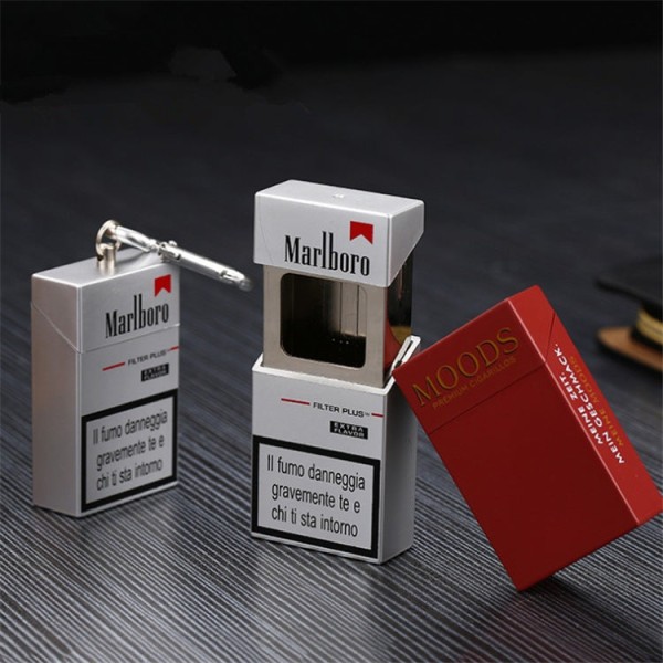Askebæger Creative Portable Pocket Mini Pull Opbevaringsboks Askebæger Red WBL buckle 6.4*4*1.8cm