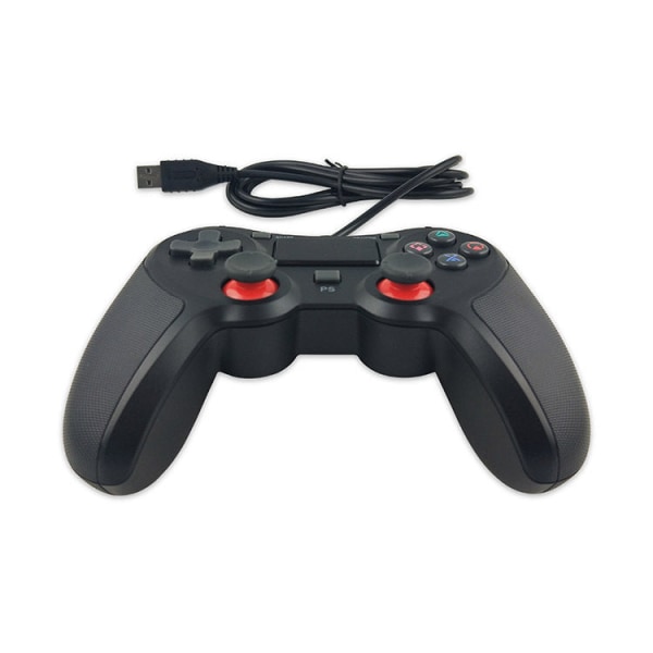 Plastbelagt til PS4-kablet håndtag PS4-værtskabel-håndtag PS4-spilcontroller med vibration