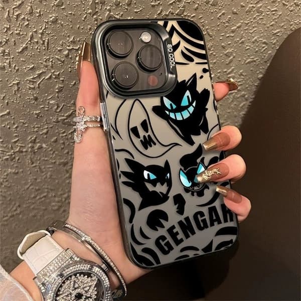 Deksel til iPhone 17 Pro Max Laser Gengar H220P1 Grå Gengar Laser Trend