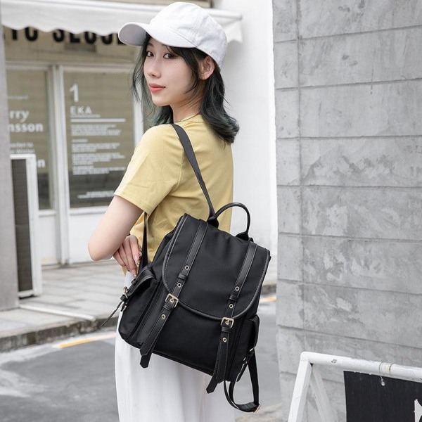 Kvinder pige rygsæk skuldertaske skoletaske Travel Korean Multi-F