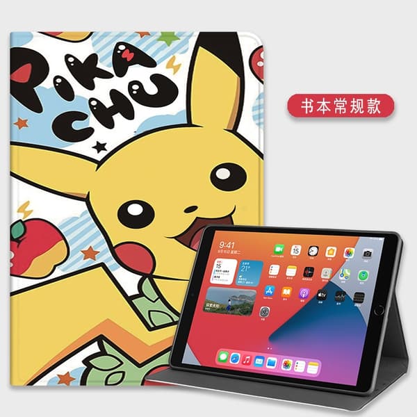 Stilfuldt etui til iPad mini6 8.3\" Pikachu Regular Full
