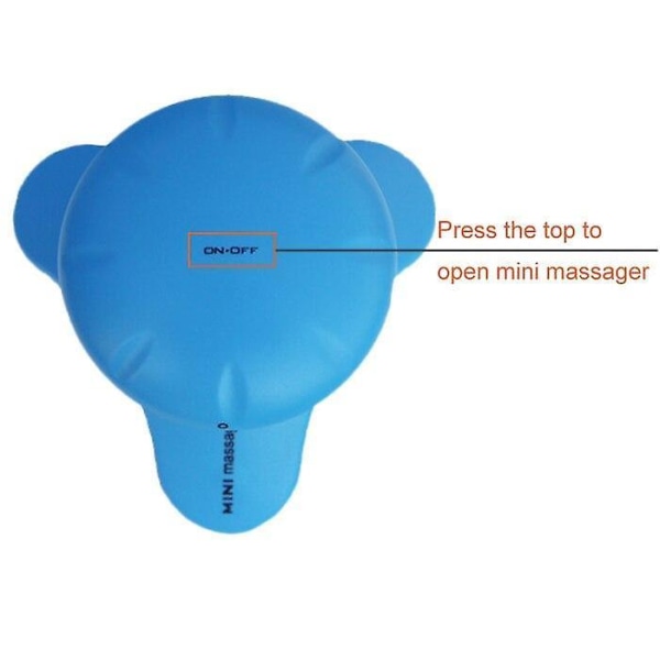 Mini Vibrator Electric Head Scalp Hieronta Selluliitti Smart Ha