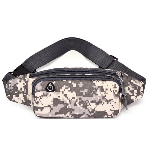 Fanny Pack Løpebelte Midjeveske Organizer Tettsittende Multifunksjonell Vanntett Style three dark blue