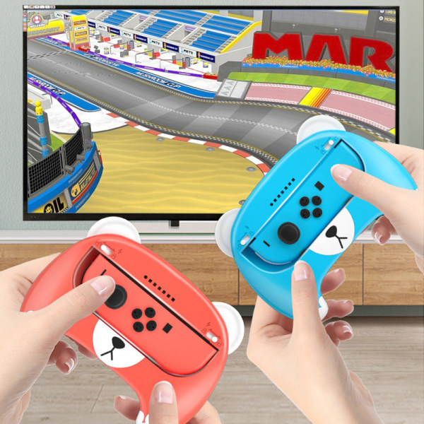 För Nintendo Switch Handle Grip Pro Game Nintendo Accessories NS Perifer Perifer JoyCon Grip Black