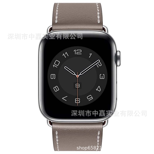 Kellon ranneke Apple Watch iWatch 38/40/41mm ruskea