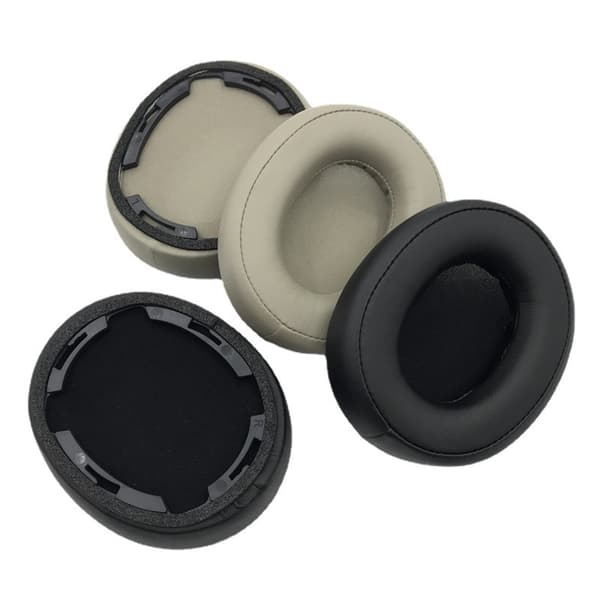1 par grå udskiftningsørepuder til Audio Technica ATH-SR50BT puder