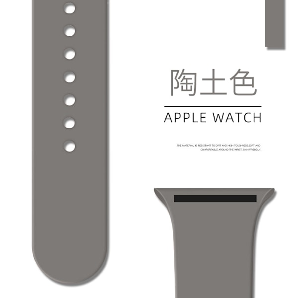 Klockarmband för Apple Watch iWatch 38/40/41/42mm Extended/L 98 Terracotta