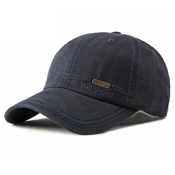 Cap 2022 Kevät-kesä muoti Puuvillakirjonta Casual aurinkovarjohattu Army Green Adjustable
