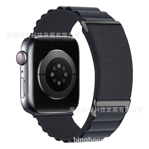 Klockarmband för Apple Watch iWatch 38/40/41/42mm mörkgrå