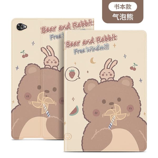 Etui til iPad mini5/4 7.9\" Bubble Bear Single Bottom Book Soft Cartoon