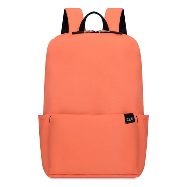 Kouluopiskelijareppu College Bookbag -matkalaukku 20 litraa kevyt kampuksen kulumista kestävä Orange