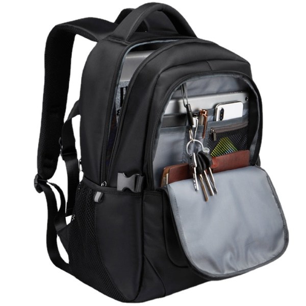 Rygsæk Computertaske til mænd til kvinder USB-studerende skoletaske med flere  rum Sapphire Blue 555f | Sapphire Blue | Fyndiq