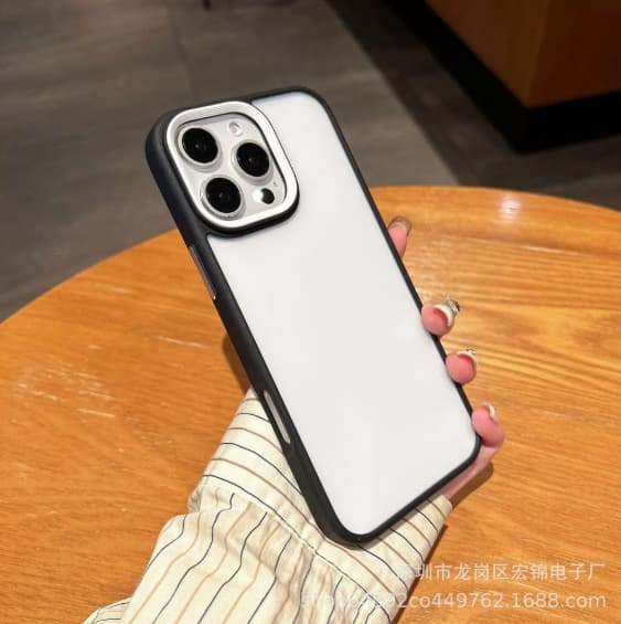 Etui til iPhone 17 Air Sort Hud-Berørings Mat
