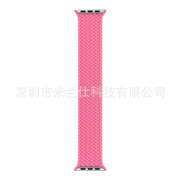 Klokkereim for Apple Watch iWatch 38/40/41/42mm-S10 XS størrelse håndleddsomkrets 140-150mm 26 oransje rosa