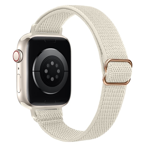 Klockarmband för Apple Watch iWatch 38/40/41/42mm Stjärnljus