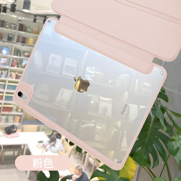 Stilig etui for iPad 10 10.9\" rosa lær