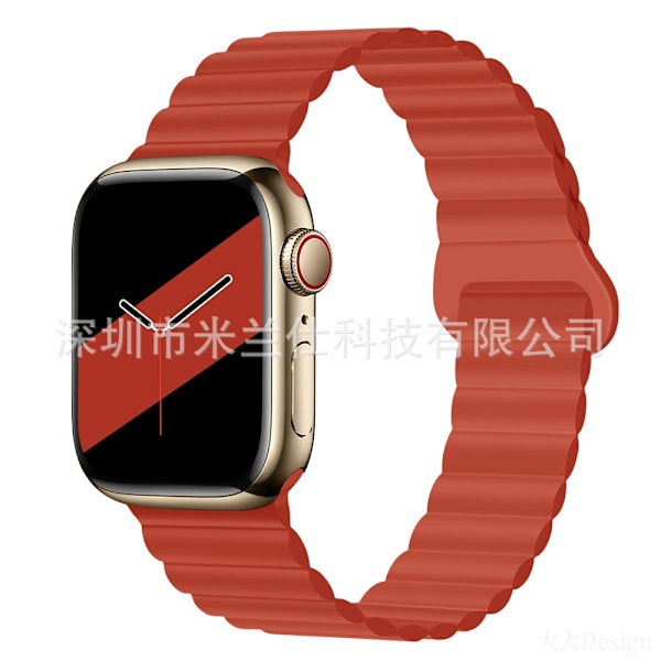 Klockarmband för Apple Watch iWatch 38/40/41/42mm-S10 1 orange