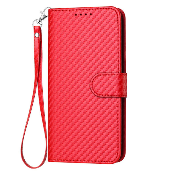 Etui til iPhone 13 Pro Max rød læder flip