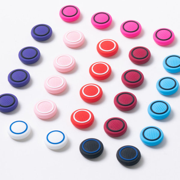 For PS5 Silikon Rocker Beskyttelsesdeksel PS4 Joystick Cap Gjelder for Pro, Xbox, Beitong Sky Blue