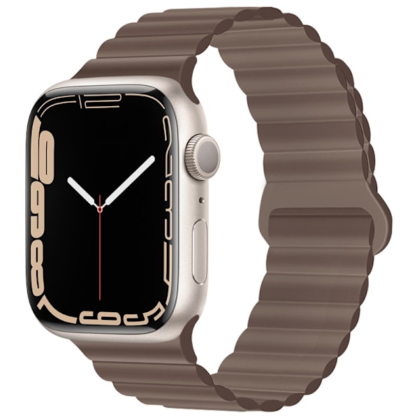 Klockarmband för Apple Watch iWatch 38/40/41/42mm Choklad