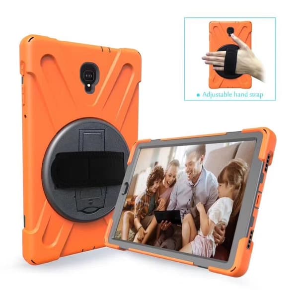 Stilig etui for iPad Air 2 oransje håndleddsstropp