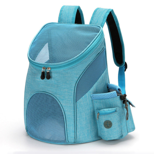 Cat Bag Dog Bag Bekväm hopfällbar ryggsäck för husdjur S Size (within 6kg) Blue