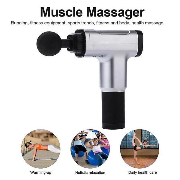 Massageapparater seks massagehoved fascia gun muskelafslapper