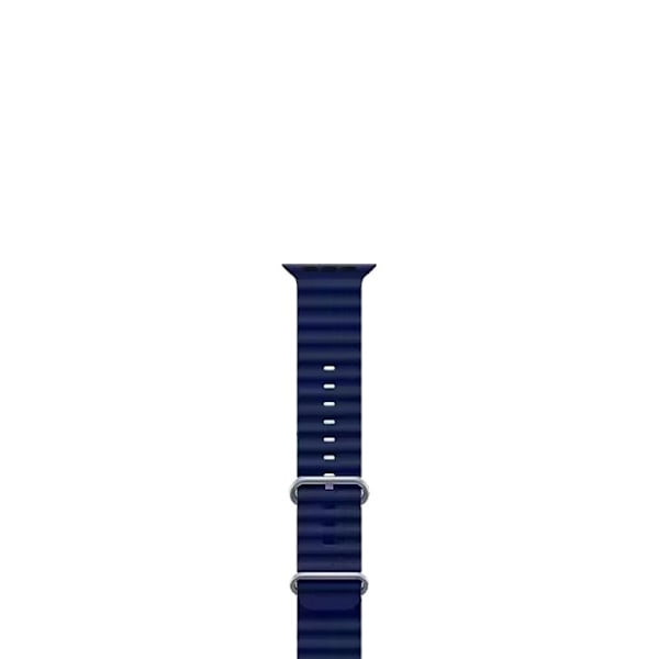 Klockarmband för Apple Watch iWatch 42-49mm vit box Midnattsblå