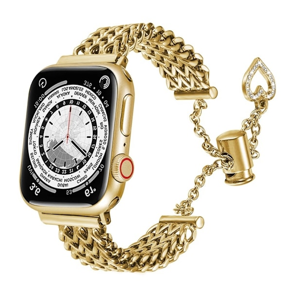 Klockarmband för Apple Watch iWatch 38/40/41mm Guld