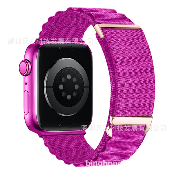 Klockarmband för Apple Watch iWatch 38/40/41/42mm Drakfruktfärg